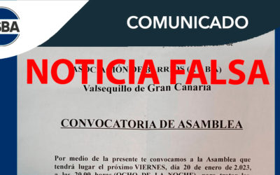 COMUNICADO – Asamblea Falsa